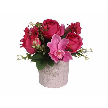 ARANŽMAN U POSUDI 26CM CIKLAMA