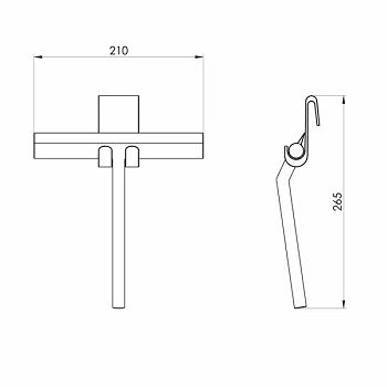 VOXORT BRISAČ STAKLA BLACK SA SILIKONSKIM NOSAČEM V453502