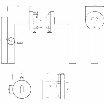 KVAKA MARCHESI GEHRUNG BB 90 INOX