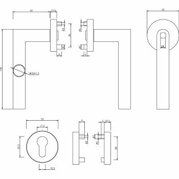 KVAKA MARCHESI GEHRUNG PZ, CRNA MAT