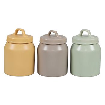 POSUDA ZA POHRANU ELEMENTS 900ML  sort kamenina