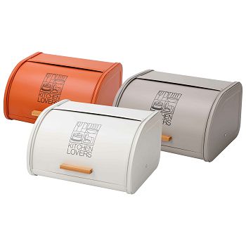 KUTIJA ZA KRUH METALNA DUNE 30x26x17 sort