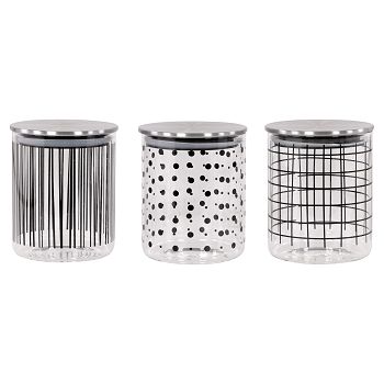 POSUDA STAKLENA DECO 650mL sort