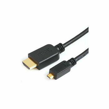 KABEL HDMI M - MICRO HDMI M 1.4, 2 m / RETAIL