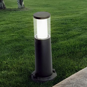 CARLO 400 CRNA PROZIRNA GU10 LED 6W CCT VANJSKI STUPIĆ