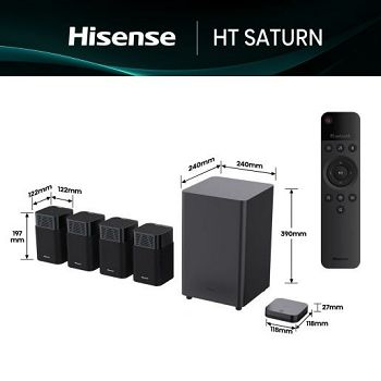 SOUNDBAR HISENSE HT SATURN
