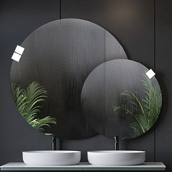 KUP.OGLEDALO FI 150 (FI120+FI80), LED, IR, DIM  546450