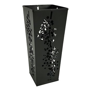 STALAK ZA KIŠOBRANE RASIN 20x20x48cm crni mat