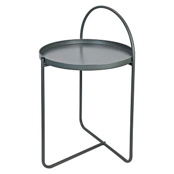 STOL ARKY METALNI  41x41x66cm tamnosivi