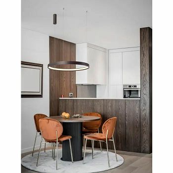 NL9345648 VISILICA PERRINE LED/3000K/40W/3326Lm BRUSHED BROWN COFFE