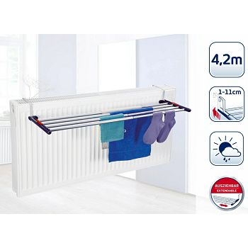 SUŠILO ZA RUBLJE QUARTETT 42 aluminijsko LEIFHEIT