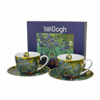 ŠALICE SET PORCULAN 2/1 270 ML U POKLON KUTIJI IRIS V. VAN GOGH