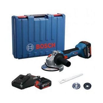 BOSCH GWS 18V-8 125mm (2x4Ah + PUNJAČ) AKU KUTNA BRUSILICA 0.601.9N9.020