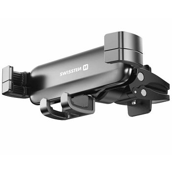 DRŽAČ ZA MOBITEL SWISSTEN, ZA VENTILACIJU, ALUMINIJSKI, GRAVITY, S-GRIP G3-AV4