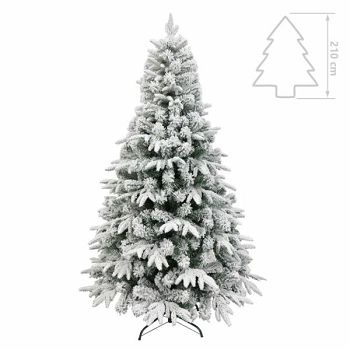 BOR FROSTY SA SNIJEGOM I METALNIM STALKOM 210cm