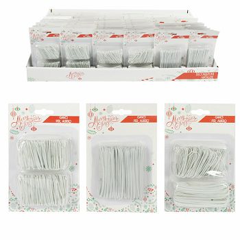 ZAKVAČKE ZA KUGLE ZA BOR BIJELE sort