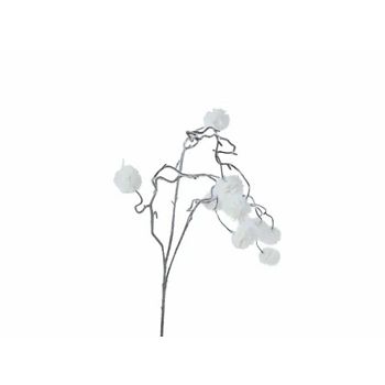 GRANA DEKORATIVNA SA PAHULJASTIM KUGLAMA 69cm