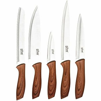 STALAK ZA NOŽEVE MAGNETNI 23.2X19X32CM S 5 NOŽEVA