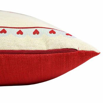 JASTUČNICA BOŽIĆNA KISS 45 x 45 GOLD ZALJUBLJENI MEDVJEDIĆI