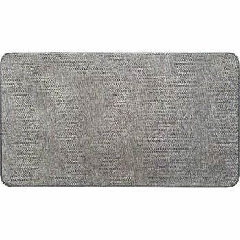 LUANCE 47026930 TEPIH HEXAGONE 45x80 CM, BARŠUN/POLIESTER, SVIJETLO SIVA