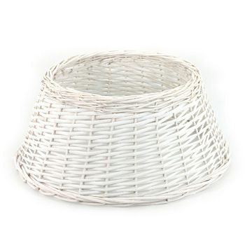 KOŠARA ISPOD BOŽIĆNOG DRVCA BIJELA 35/51 cm x 22 cm