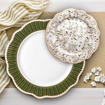 SET ZA KOLAČE 7 DIJELNI FLORAL MEADOW NB porculan