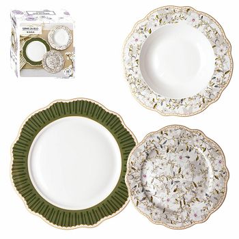 SERVIS ZA JELO NB  FLORAL MEADOW 18dijelni porculan