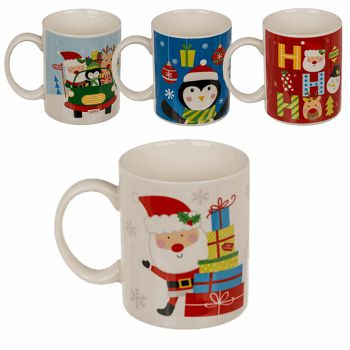 ŠALICA NB BOŽIĆNI MOTIVI 340ml porculan sort