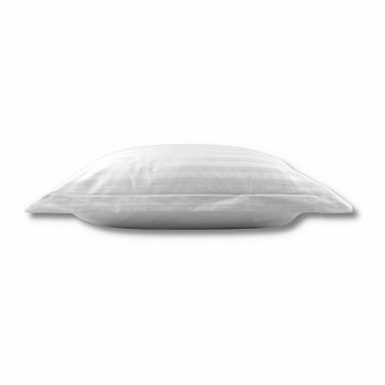 SET JASTUČNICA SATEN 20 MM PAK-2 DOTA 40x60x2 RUB BIJELA