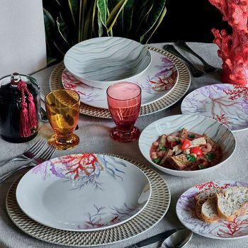 SERVIS ZA JELO MADISON PACIFICO 18 DJ porculan