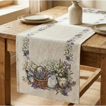 NADSTOLNJAK RUNNER 45x140 LAVANDA I KAMILICA USKRS