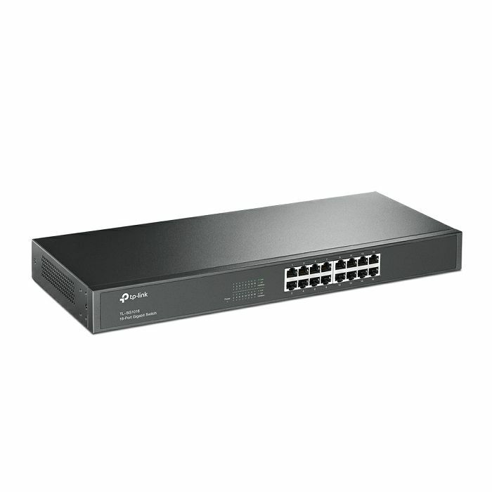 TP-LINK TL-SG1016 16-PORT GIGABIT PREKLOPNIK (SWITCH) RACK MOUNT