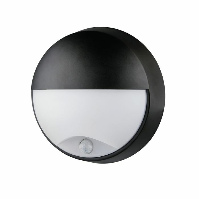 MY2S14DA2 LED VANJSKA S SENZ. CRNA 14W IP54