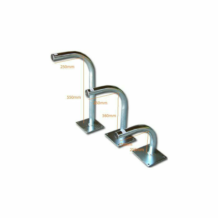 ZIDNI NOSAČ L ANT. 38MM/360X250MM