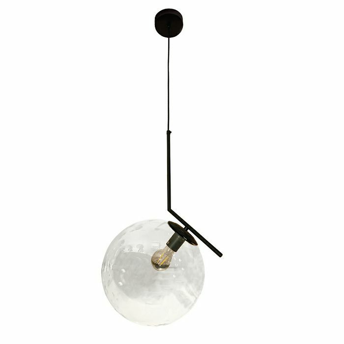 MODERNA VISILICA ALM-3061 BLACK+CLEAR GLASDS