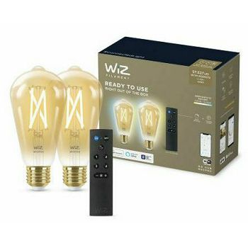 WIZ START SET 2X FILAMENT WI-FI ŽAR. ST64 E27/6,7W