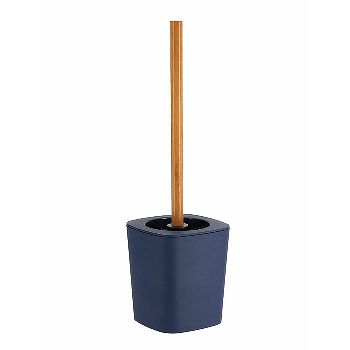 TEND.66110118 WC ČETKA RUBBER, ABS/BAMBUS, TAMNO PLAVA