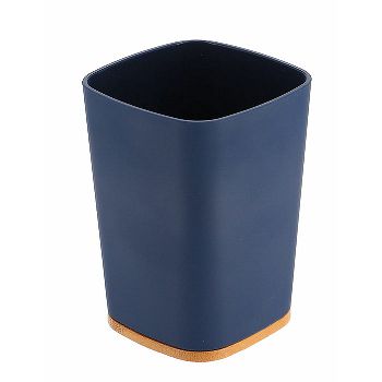 TEND.61110118 ČAŠA, ABS, BAMBUS, TAMNO PLAVA