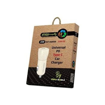 AUTO ADAPTER PD FAST CHARGE TYPE C, SC-198 25W ECO MAXMOBILE