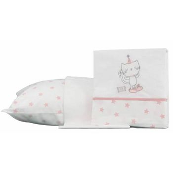 POSTELJINA BABY VIP PINK 9586