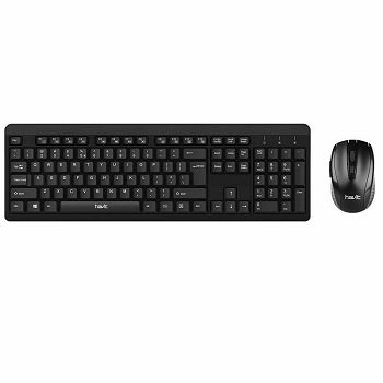 TIPKOVNICA HAVIT+MIŠ BEŽIČNI SET HV-KB260GCMBK