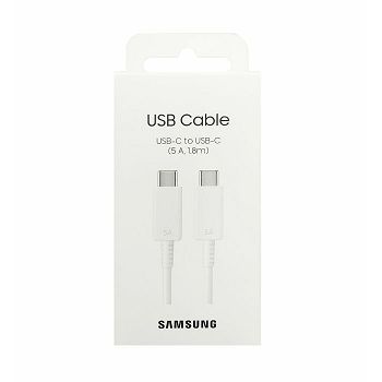 KABEL SAMSUNG DATA DX510JWE TYPE C-TYPE C 5A 100W 1.8 BIJELI