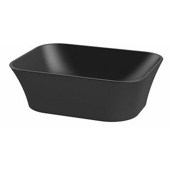 Umivaonik TITAN SQUARE nadgradni crni, lijevani mramor