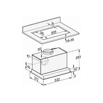 NAPA MIELE DA 2558 UGRADBENA