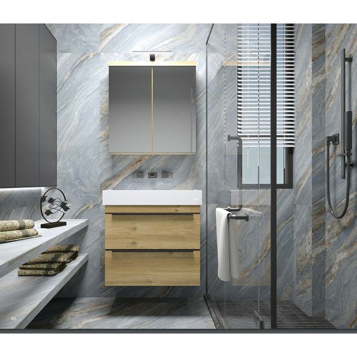 Bathroom tall cabinet - CHARM - Aquaestil plus
